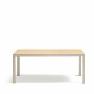 Étkezőasztal tölgyfa asztallappal 75x180 cm Alma – Teulat kép