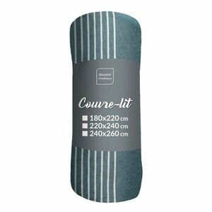 Kék ágytakaró 240x260 cm Adele – douceur d'intérieur kép