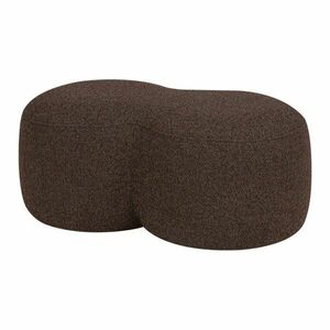 Sötétbarna buklé puff Umbo – noo.ma kép