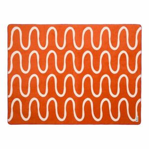 Narancssárga takaró 150x200 cm Swirl – noo.ma kép