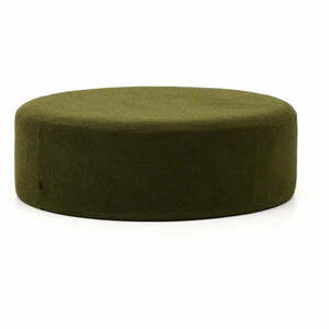 Zöld buklé puff Kaeli – Kave Home kép