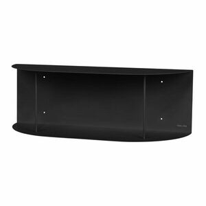 Fekete többszintes fém fali polc 60 cm Lina – noo.ma kép