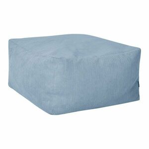 Világoskék kordbársony puff Keno – noo.ma kép