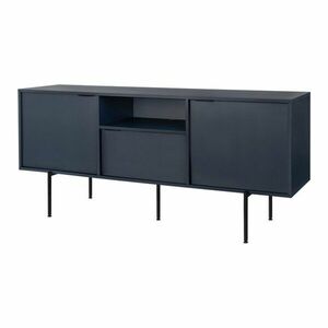 Sötétkék TV-állvány 180x79x50 cm Bau – noo.ma kép