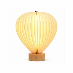 Fehér LED dimmelhető asztali lámpa papír búrával (magasság 20 cm) Aeris – Gingko kép