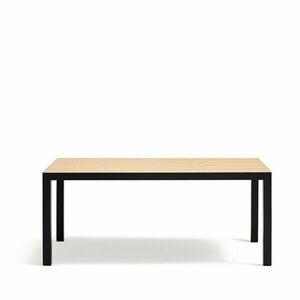 Étkezőasztal tölgyfa asztallappal 75x180 cm Alma – Teulat kép