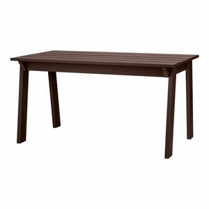 Borovi fenyő kerti étkezőasztal 77x140 cm Navo – noo.ma kép
