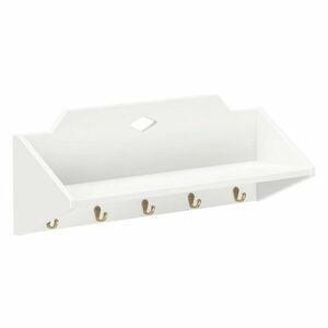 Fehér fali gyerek fogas 75x27 cm Luca – Cam Cam Copenhagen kép