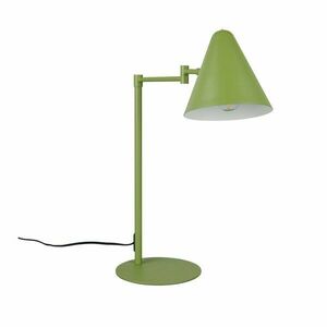 Zöld asztali lámpa hajlítható szerkezettel (magasság 50, 5 cm) Cosima – Trio kép