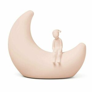 Világos rózsaszín gyerek éjjelilámpa Moon Shell – Cam Cam Copenhagen kép