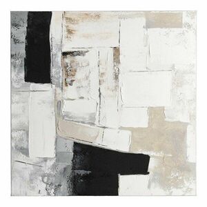 Nyomtatott vászon kép kézzel festett részletekkel 80x80 cm Crown – Bizzotto kép