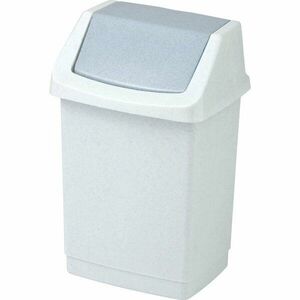 Világosszürke műanyag szemetes 50 l Click-It – Curver kép