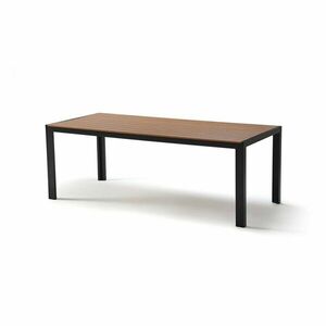 Kerti étkezőasztal artwood asztallappal 90x205 cm Viking – Bonami Essentials kép