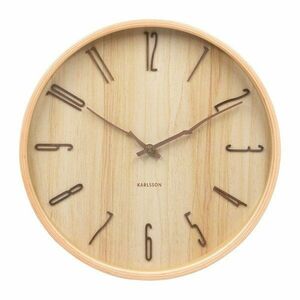 Fali óra ø 30 cm Rama – Karlsson kép
