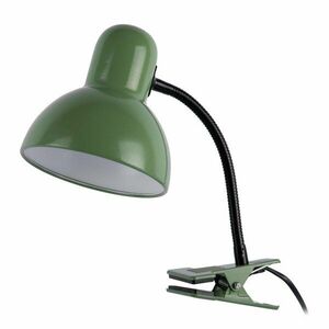 Zöld fém asztali lámpa (magasság 33, 5 cm) New Retro – Leitmotiv kép