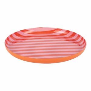 Narancssárga-világos rózsaszín vas tányér ø 22 cm Animado – PT LIVING kép