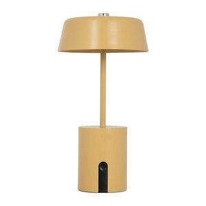 Okkersárga fém LED asztali lámpa (magasság 22, 5 cm) Elemental LED – Leitmotiv kép