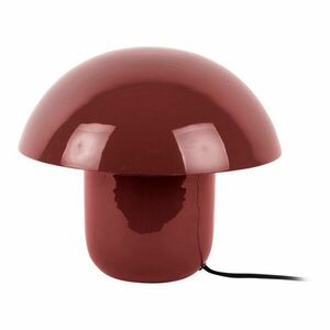 Borvörös fém asztali lámpa (magasság 25 cm) Fat Mushroom – Leitmotiv kép