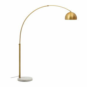Aranyszínű állólámpa fém búrával (magasság 160 cm) Madali – Kave Home kép