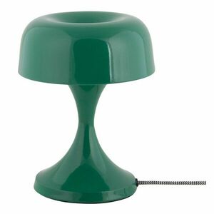 Zöld fém asztali lámpa (magasság 20 cm) Moda Retro – Leitmotiv kép