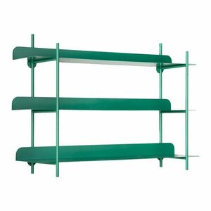 Zöld többszintes fém fali polc 60 cm Cool Retro – PT LIVING kép