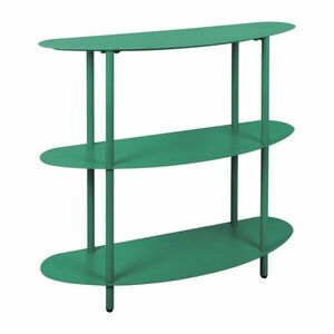 Zöld fém polcos állvány 90x82x28 cm Cool Retro – Leitmotiv kép