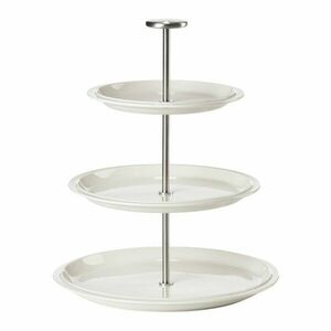 Porcelán emeletes kínálótálca Eau – Zone kép