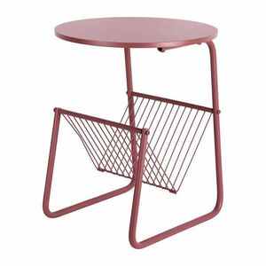 Fém kerek tárolóasztal ø 40 cm Riqueza Revista – Leitmotiv kép