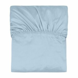 Világoskék gumis pamut lepedő 180x200 cm Oba – noo.ma kép