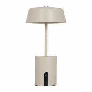 Bézs fém LED asztali lámpa (magasság 22, 5 cm) Elemental LED – Leitmotiv kép