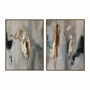 Nyomtatott keretezett-vászon kép szett kézzel festett részletekkel 2 db-os 60x80 cm Gallery – Bizzotto kép