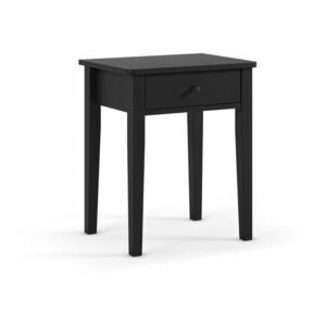 Fekete matt éjjeliszekrény Bart – Marckeric kép