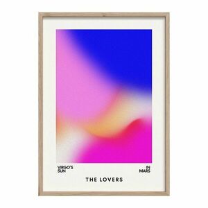 Nyomtatott keretezett kép 50x70 cm Love Flow – Styler kép