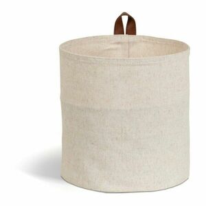 Textil tárolókosár ø 20x20 cm Soft Storage Round – Bigso kép