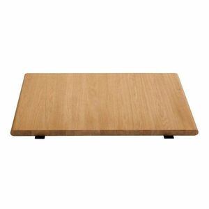 Hosszabbító asztallap tölgyfa dekorral 45x95 cm Flow – Unique Furniture kép