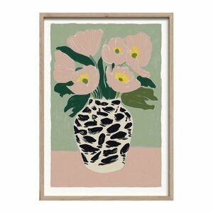 Nyomtatott keretezett kép 50x70 cm Spotted Vase – Styler kép