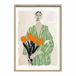 Nyomtatott keretezett kép 50x70 cm Stella – Styler kép