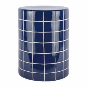 Kerámia kerek tárolóasztal ø 33 cm Retro Tiles – Leitmotiv kép