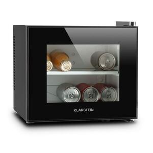 Klarstein Frosty mini hűtőszekrény, 10 liter, B energiahatékonysági osztály, 65 W, fekete kép