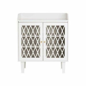 Fehér gyerek komód pelenkázó feltéttel 67x99x84 cm Harlequin – Cam Cam Copenhagen kép