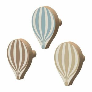 Fali bükkfa akasztó szett 3 db-os Hot Air Ballon – Cam Cam Copenhagen kép
