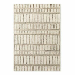 Krémszínű kézi szövésű gyapjú szőnyeg 160x230 cm Boho 1.0 Linara – Vikosa kép