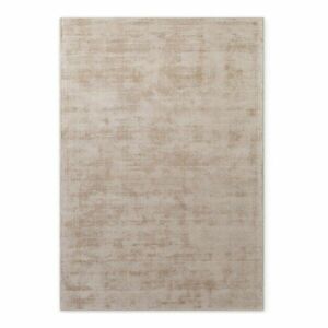 Bézs kézi szövésű viszkóz szőnyeg 200x300 cm Noemi – Vikosa kép
