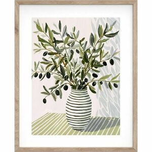 Nyomtatott keretezett kép 40x50 cm Olive Bunch II – Styler kép