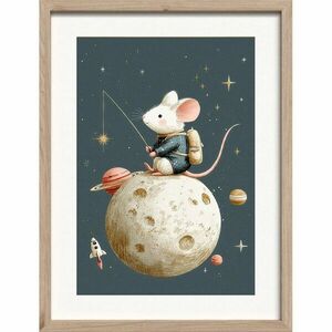Gyerek kép 30x40 cm Astro Mouse – Styler kép
