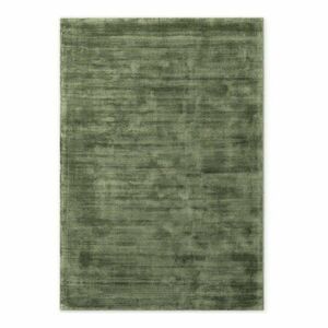 Zöld kézi szövésű viszkóz szőnyeg 80x150 cm Noemi – Vikosa kép