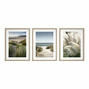 Nyomtatott keretezett kép szett 3 db-os 30x40 cm Tranquil – Styler kép