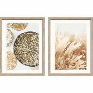 Nyomtatott keretezett kép szett 2 db-os 30x40 cm Full Beige – Styler kép