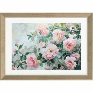 Nyomtatott keretezett kép 75x56 cm Blooming Roses – Styler kép
