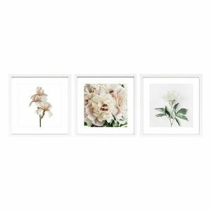 Nyomtatott keretezett kép szett 3 db-os 30x30 cm Posy – Styler kép